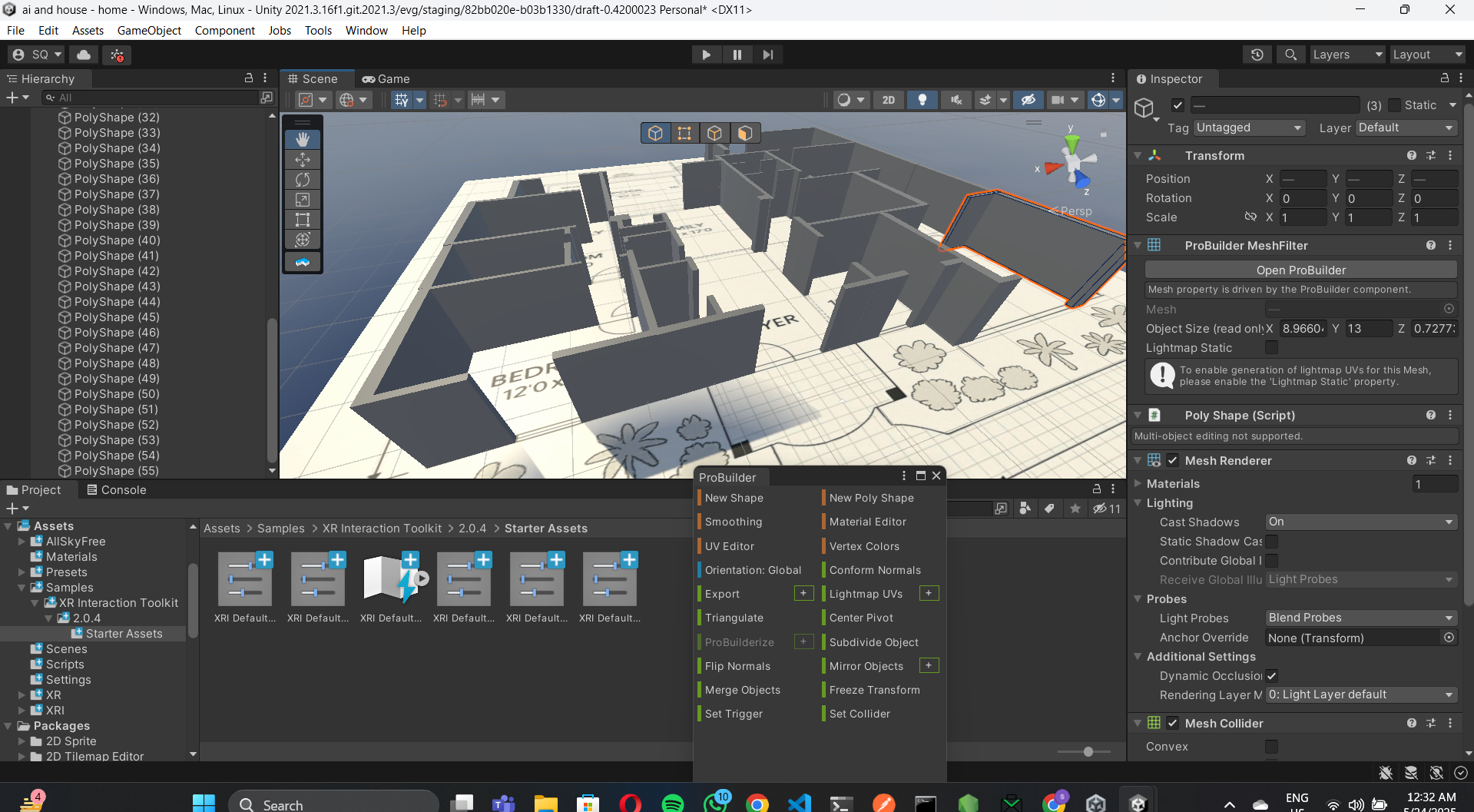 Unity build process